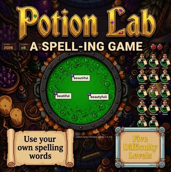 Spelling Game, Any Word List cover