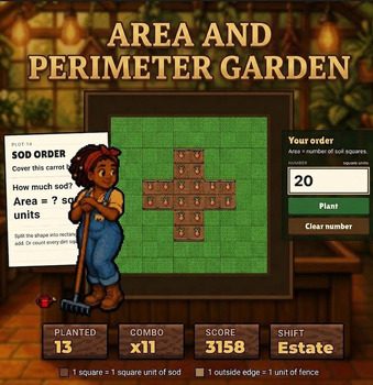 Area and Perimeter Game cover
