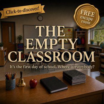 Back to School Escape Room cover