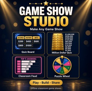 Classroom Game Show Maker cover