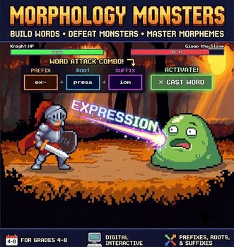 Prefixes, Roots & Suffixes Game cover