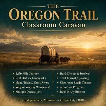 Oregon Trail Classroom Simulation cover